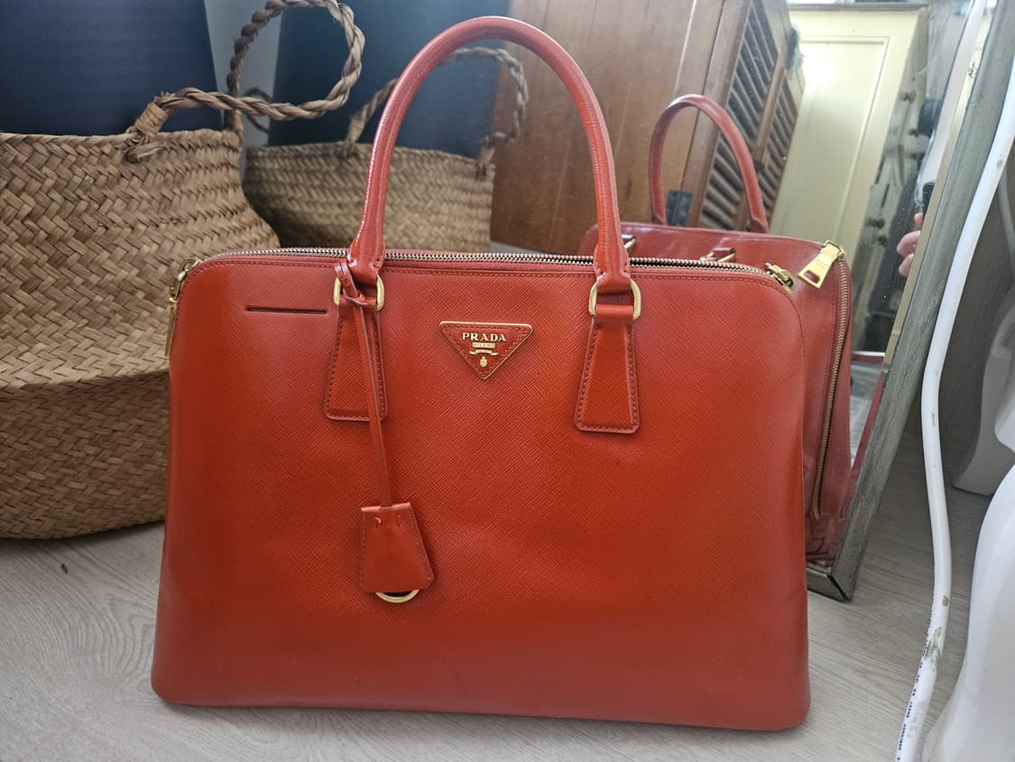 프라다 사피아노 토드백 상태최상 정품 상품이미지1