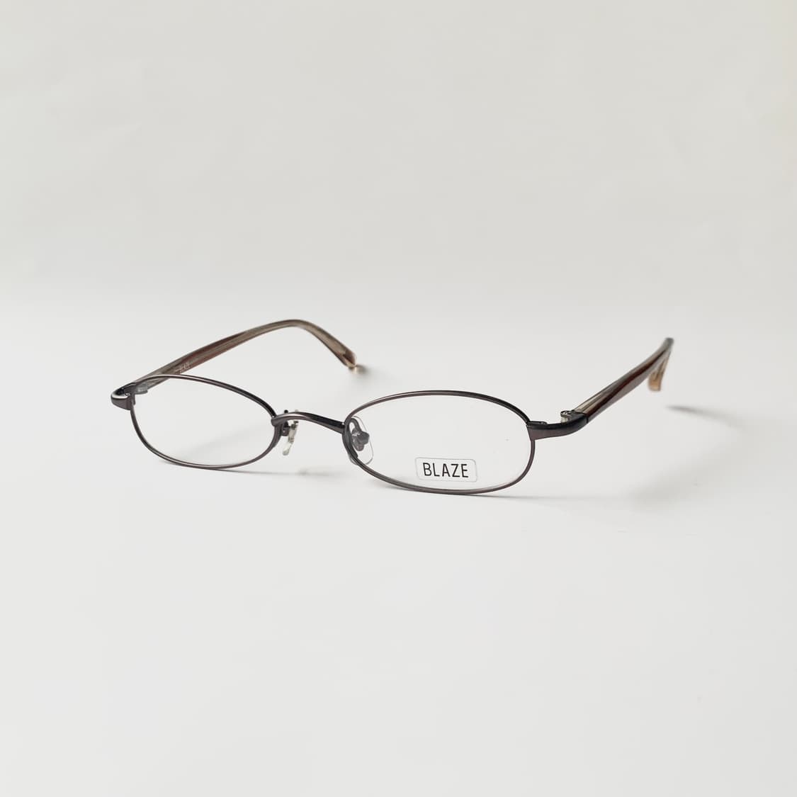 [Event 03] BLAZE japan 일본제 브라운 오벌 메탈 안경 상품이미지1