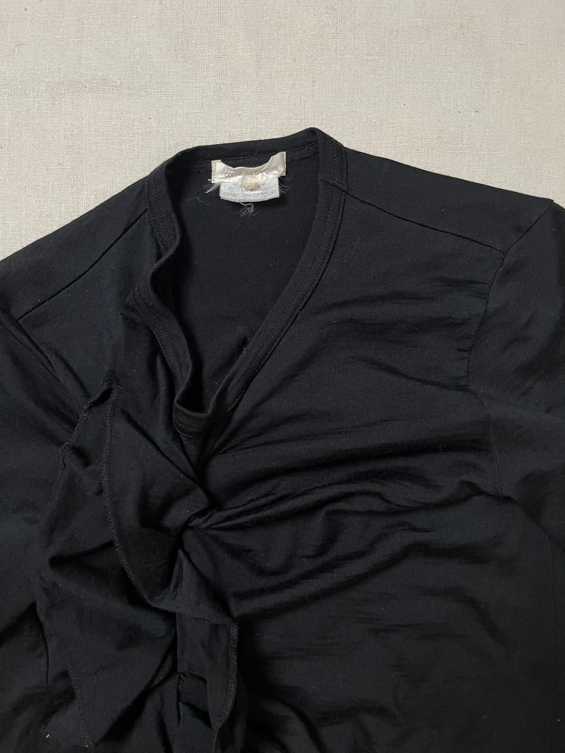 꼼데가르송 러플 울 컷앤소 comme des garcons 니트 상품이미지8