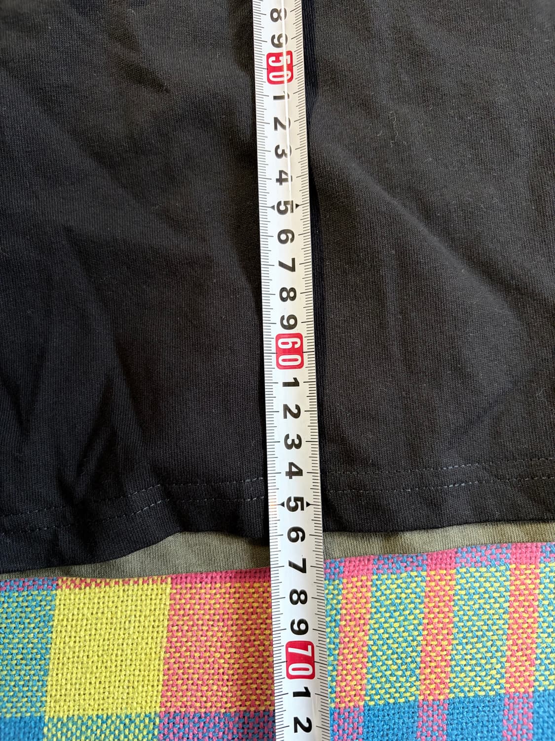 캐미탈 본 투톤 카키 티셔츠 상품이미지6