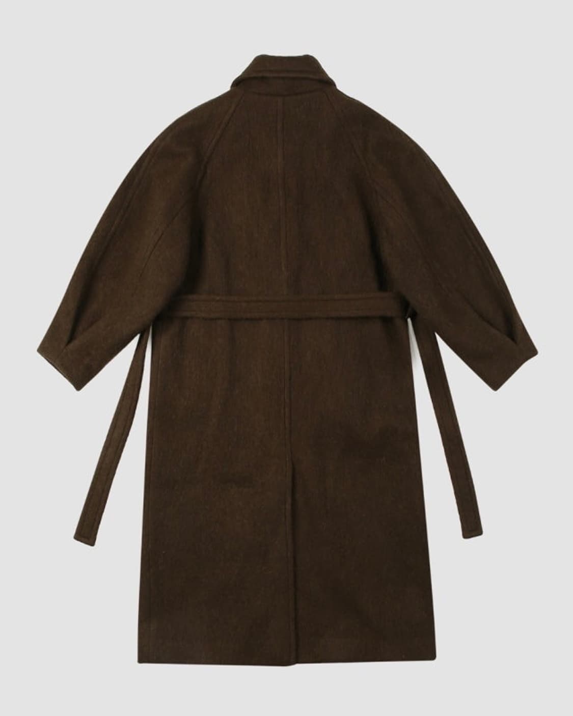 리본빛 May Alpaca Raglan Coat(브라운) 상품이미지4