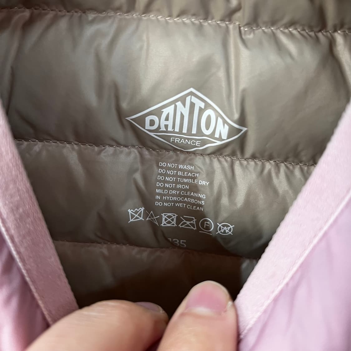 단톤 키즈 다운 패딩베스트 L(135) 상품이미지3