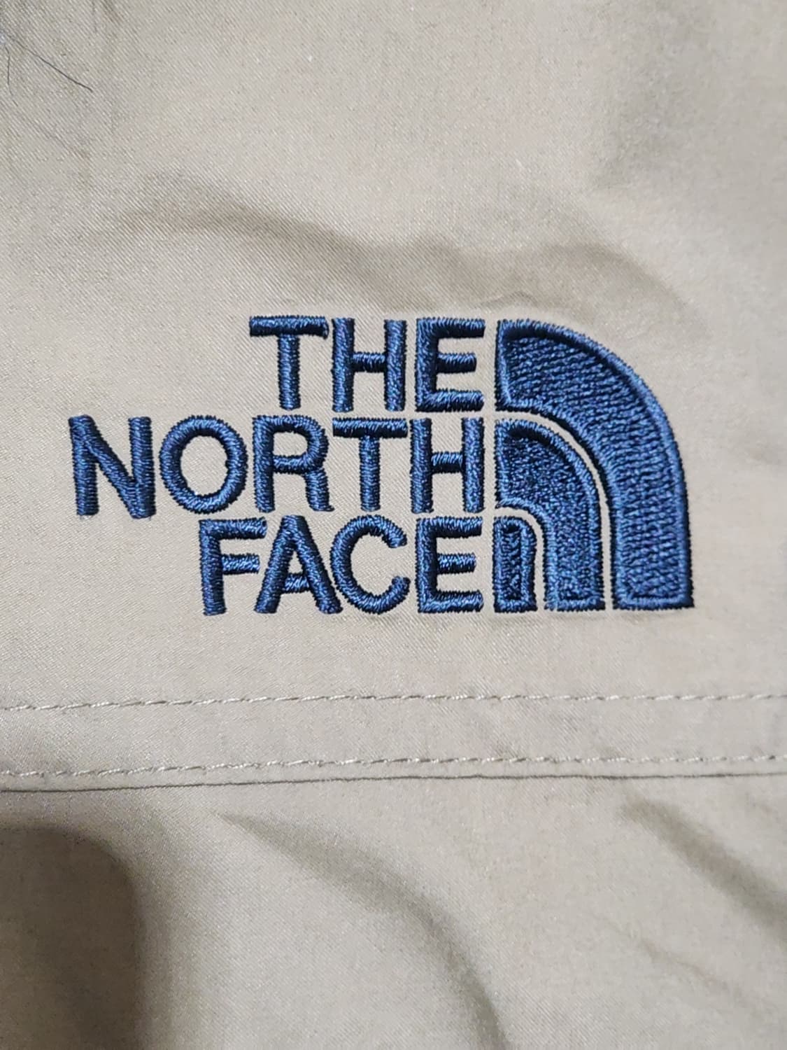 (100) 노스페이스 오리털 패딩점퍼 진베이지 후드 다운자켓  상품이미지4