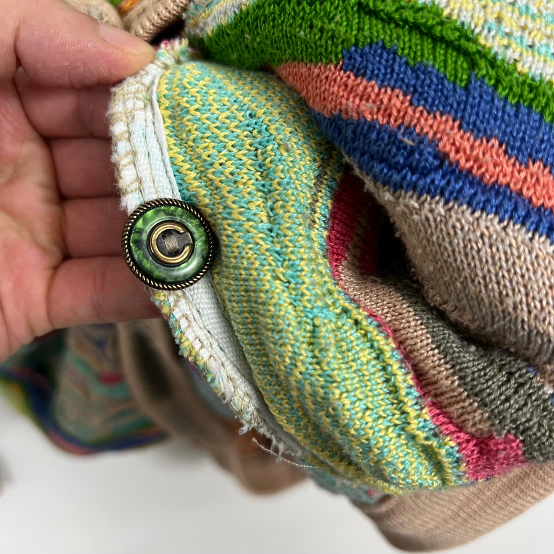 COOGI 쿠지 라운드넥 케이블 가디건 상품이미지8