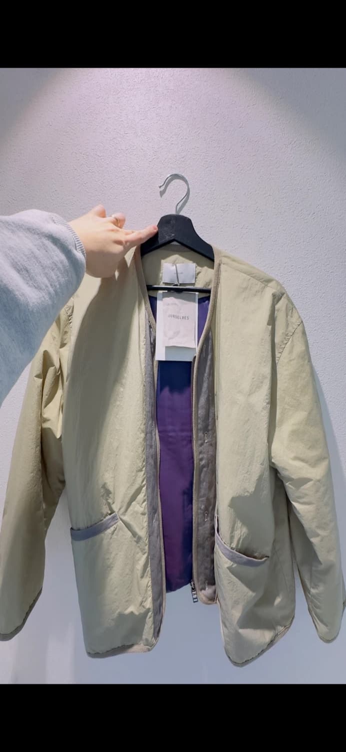 아워셀브스 라이너 자켓 아이보리(2) 상품이미지3