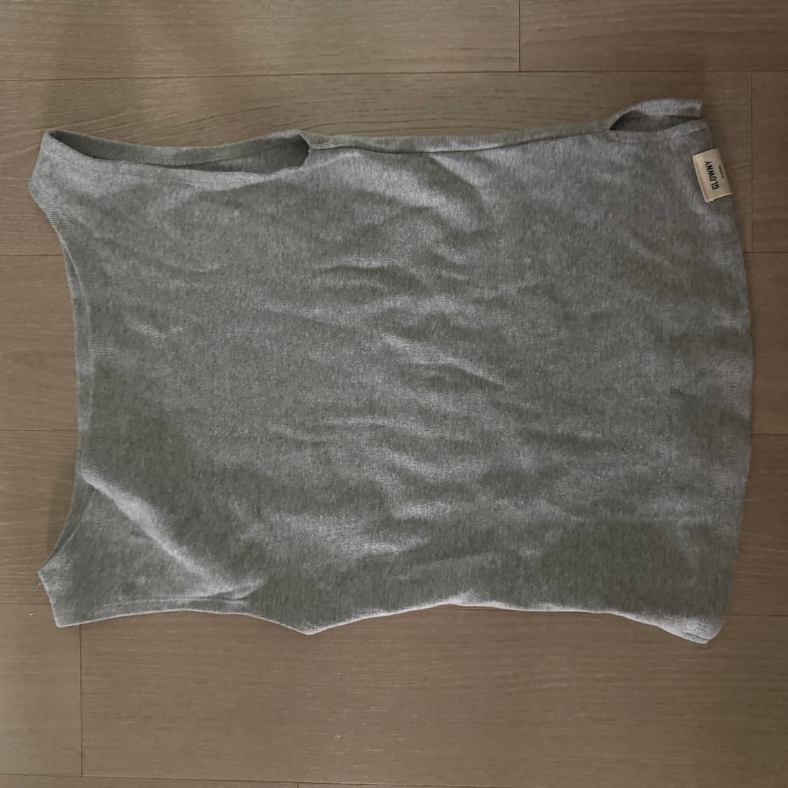 (M) 글로니 G SLIT SLEEVELESS TOP 나시 상품이미지1
