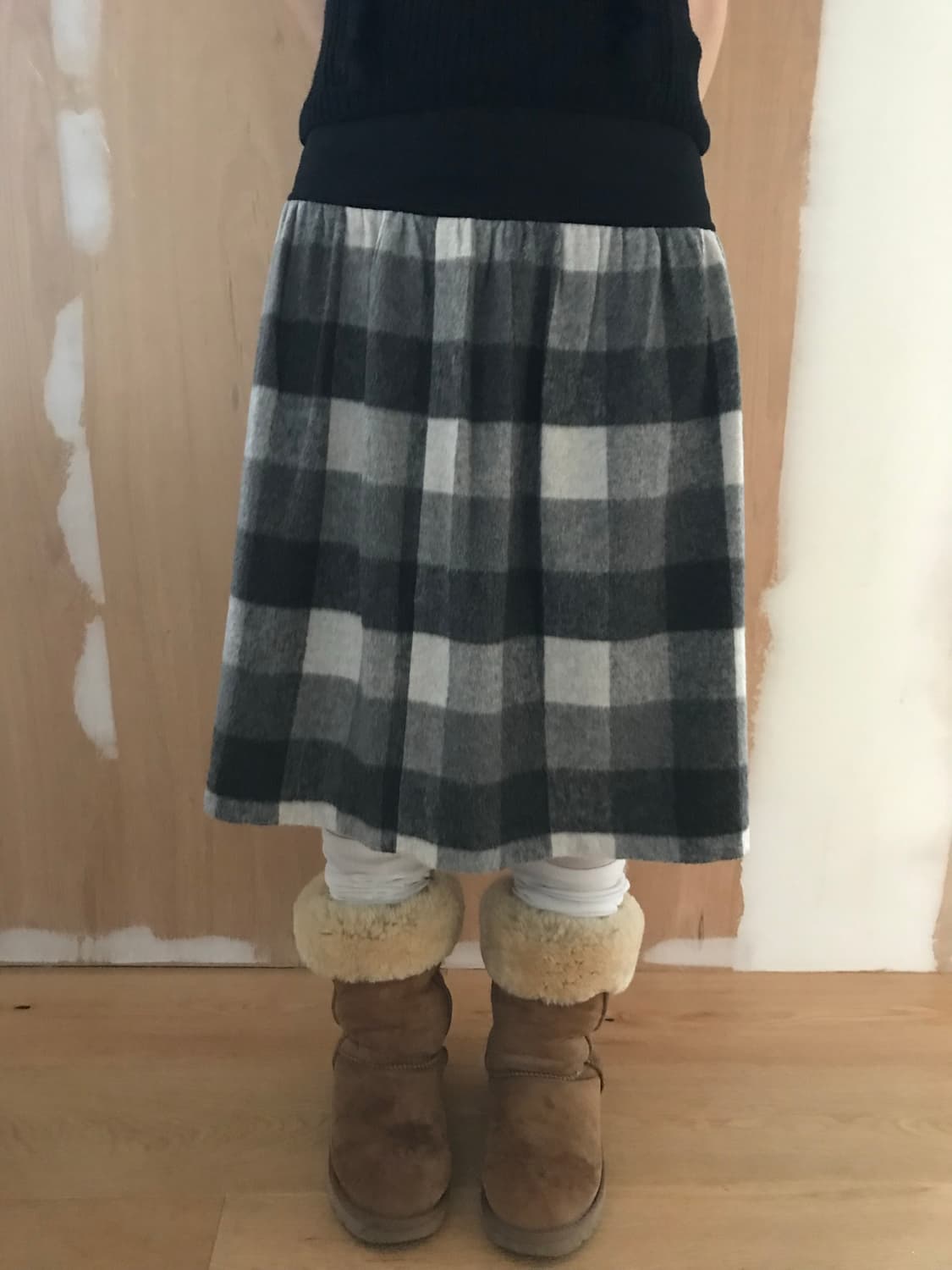 vintage check skirt (free) 상품이미지6