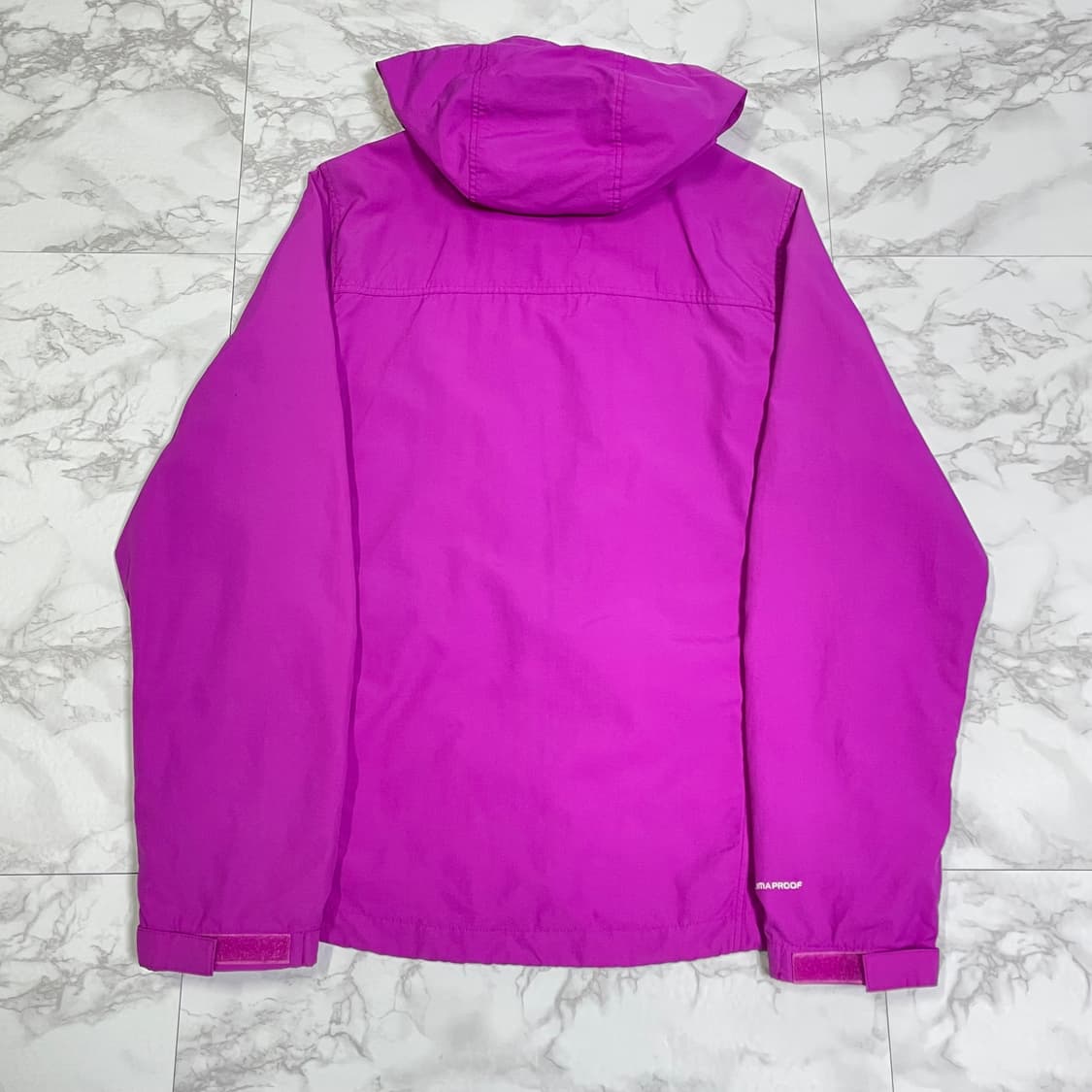 L 아디다스 삼선로고 퍼플 바람막이 상품이미지2