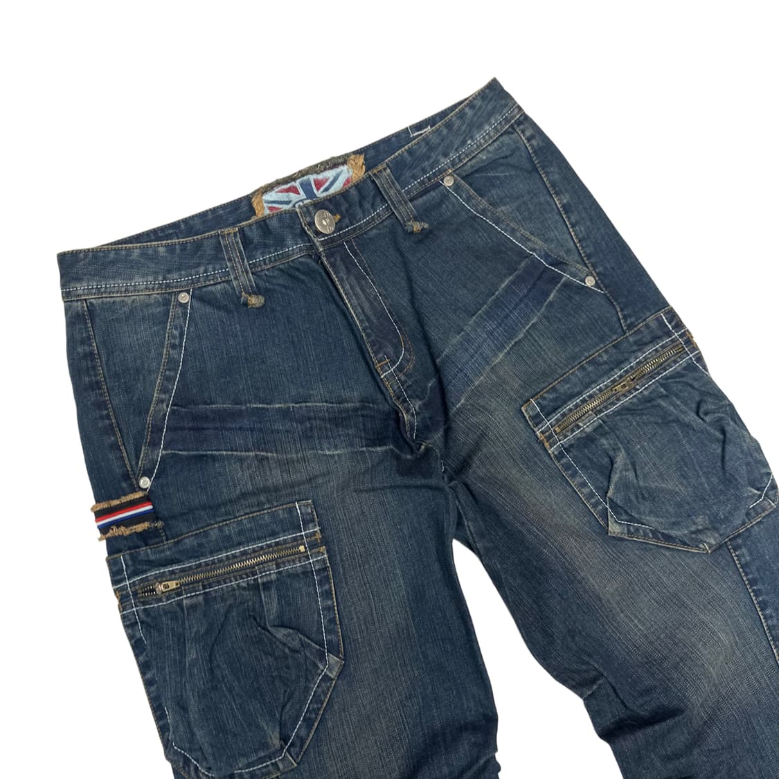 Vintage 부츠컷워싱데님진 36 상품이미지4