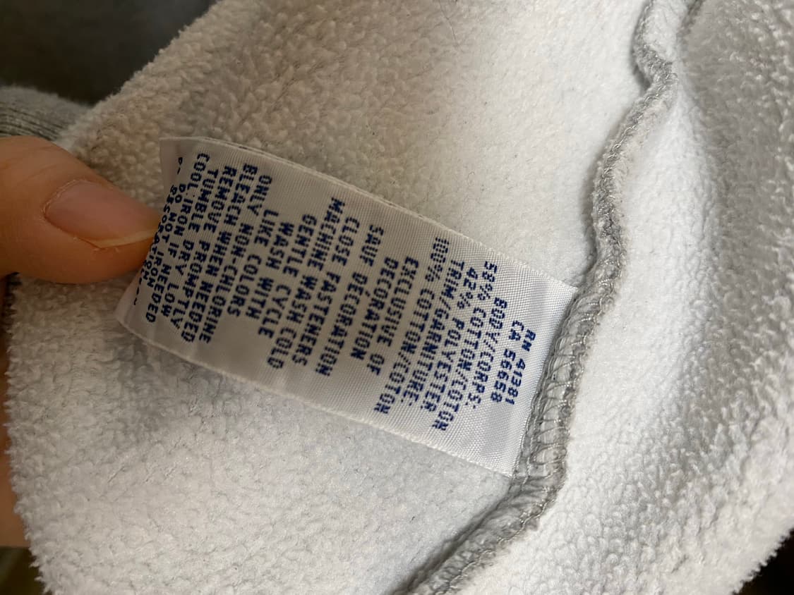 폴로 POLO 빅포니 성조기 USA 그레이 후드집업 XL 상품이미지8