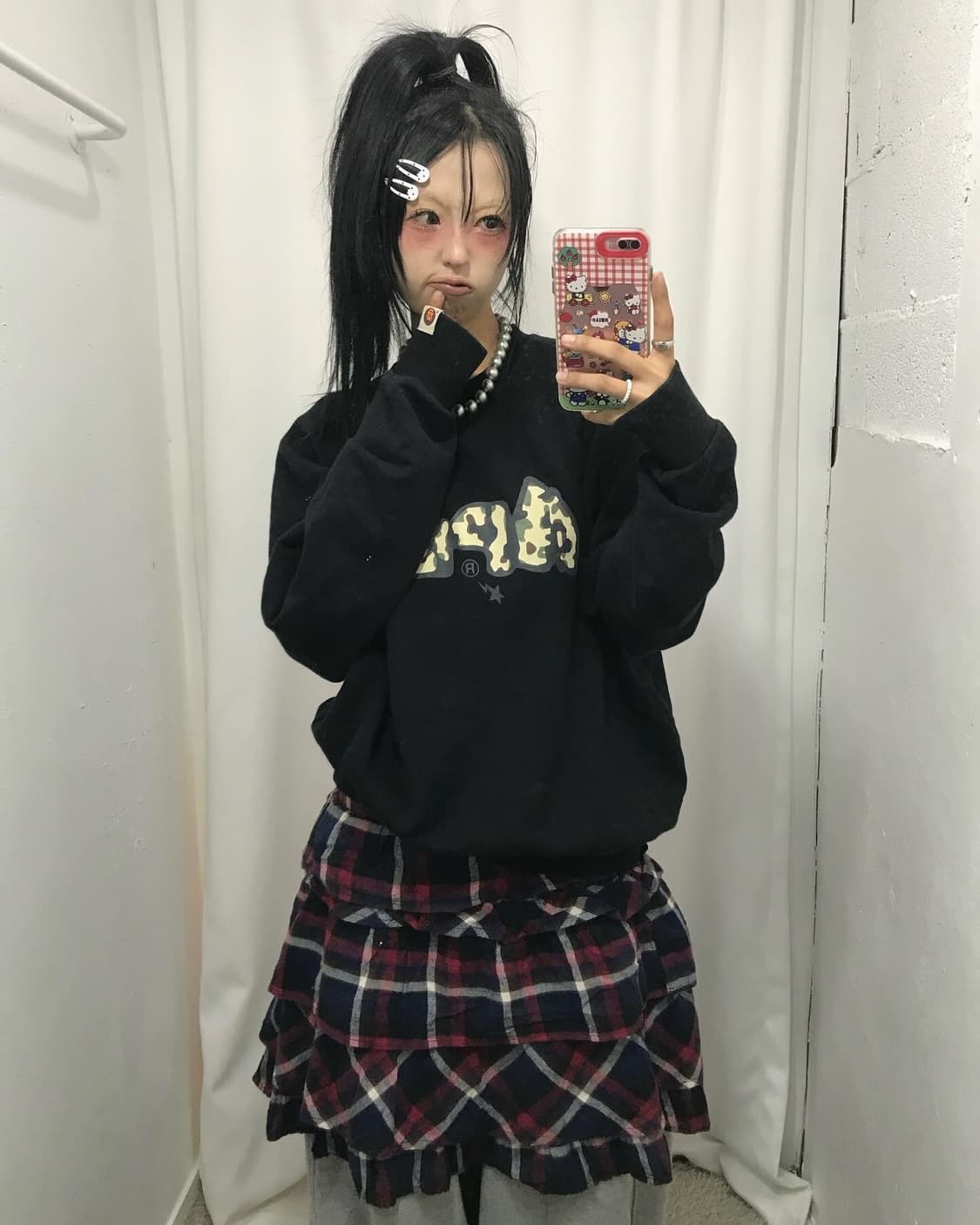 Bape Camouflage Logo Sweatshirts 상품이미지3