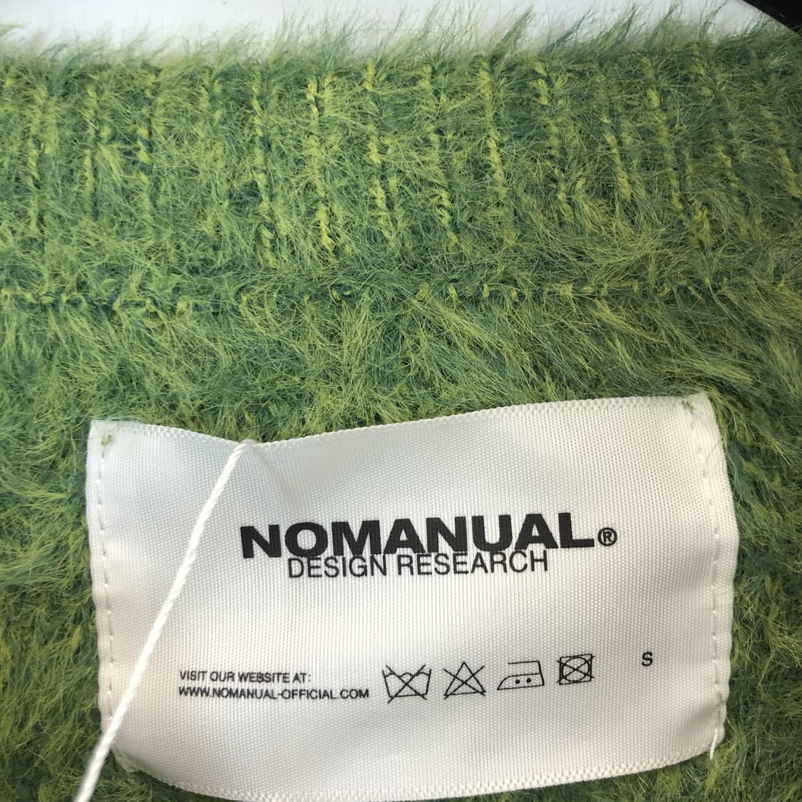 노매뉴얼 (새상품) 헤어리니트 90-95 오버  상품이미지6