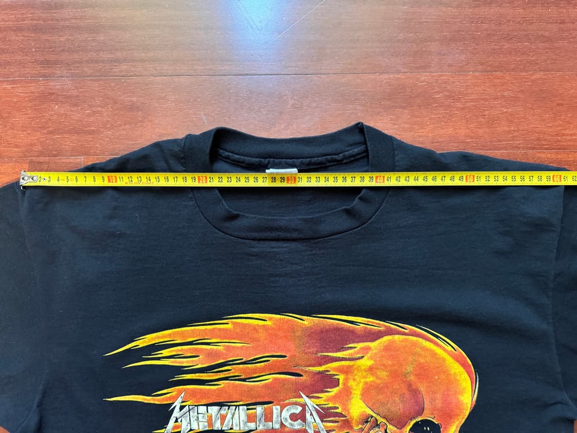 [XXL] 90s Metallica 메탈리카 Flaming Skull 상품이미지5