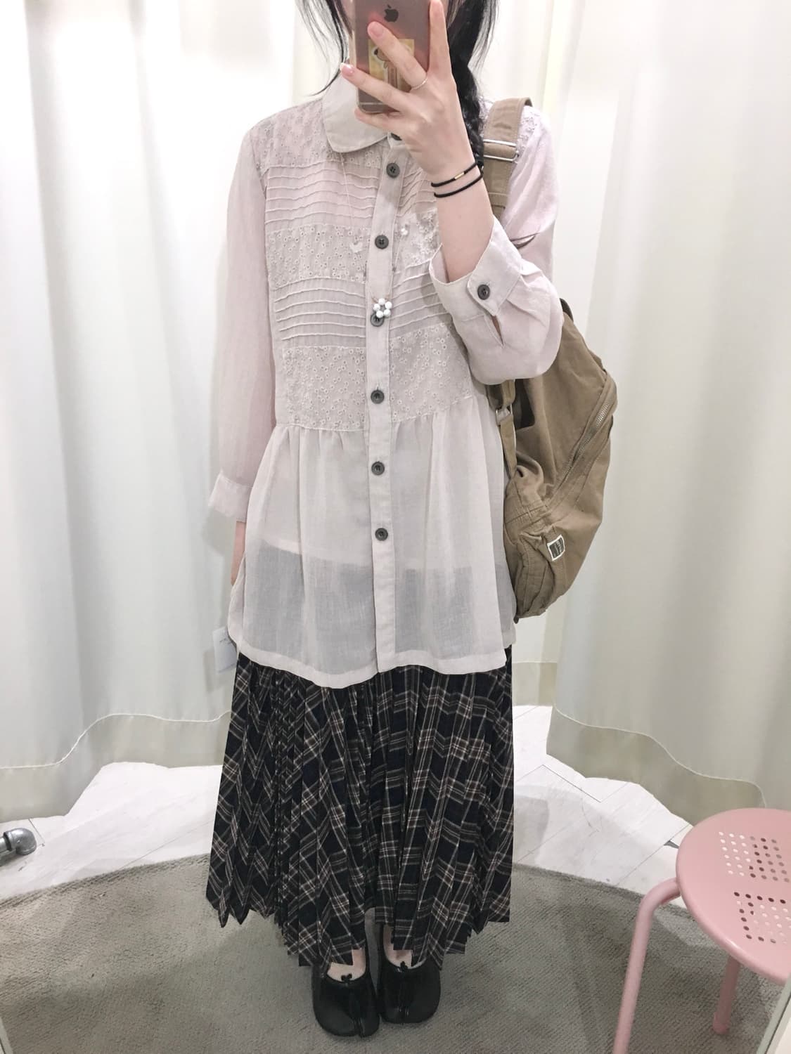 sawako punching blouse 상품이미지2