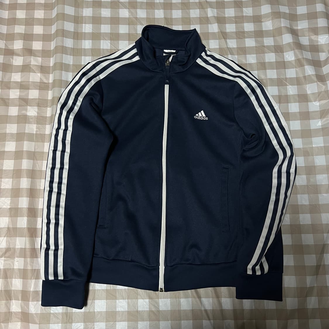 아디다스 빈티지 져지 네이비 95 트랙탑 삼선 곤색 Y2K 상품이미지1