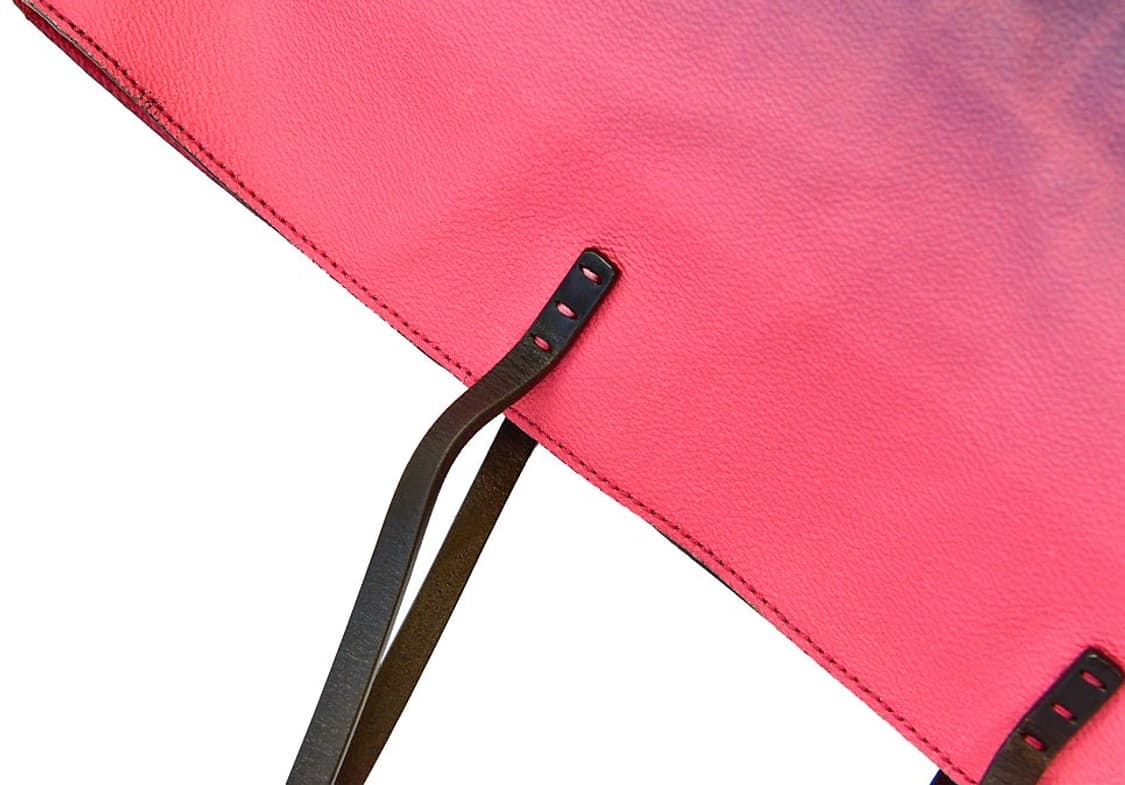 펜디 쥬카 핑크 그라데이션 쇼퍼백(정품) 상품이미지6