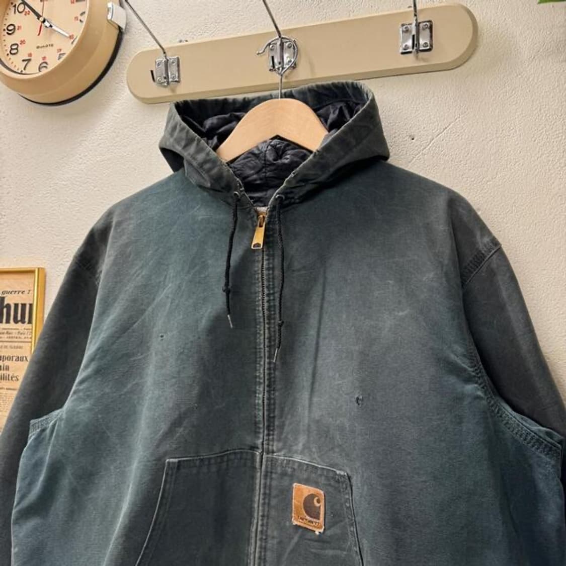 [L] 90s 칼하트 JQ243 HTG Duck 덕 액티브 자켓 상품이미지3