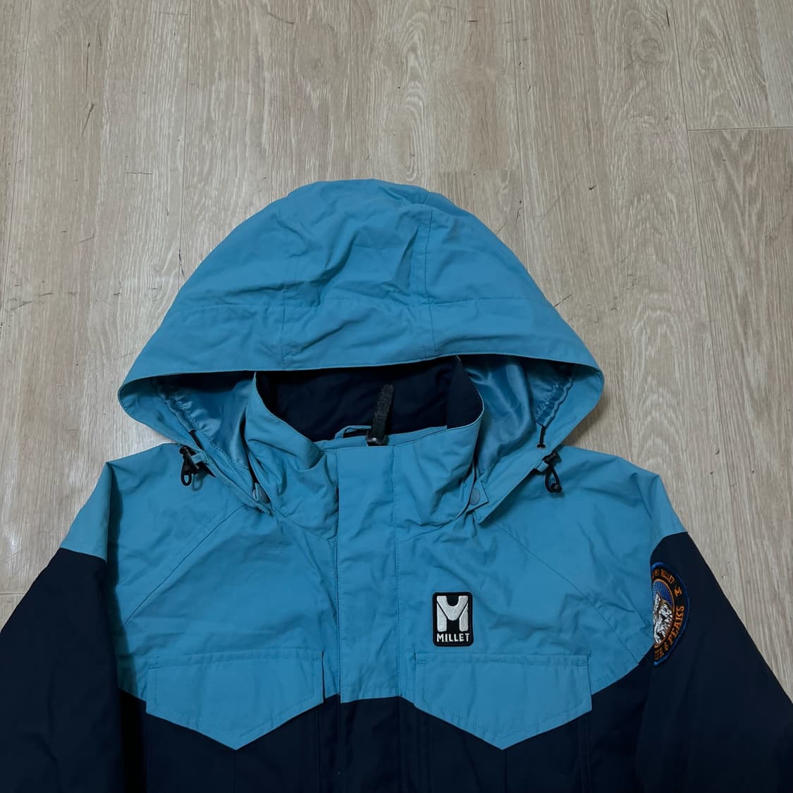 밀레 아웃도어 후드 바람막이 자켓 S/90 상품이미지2