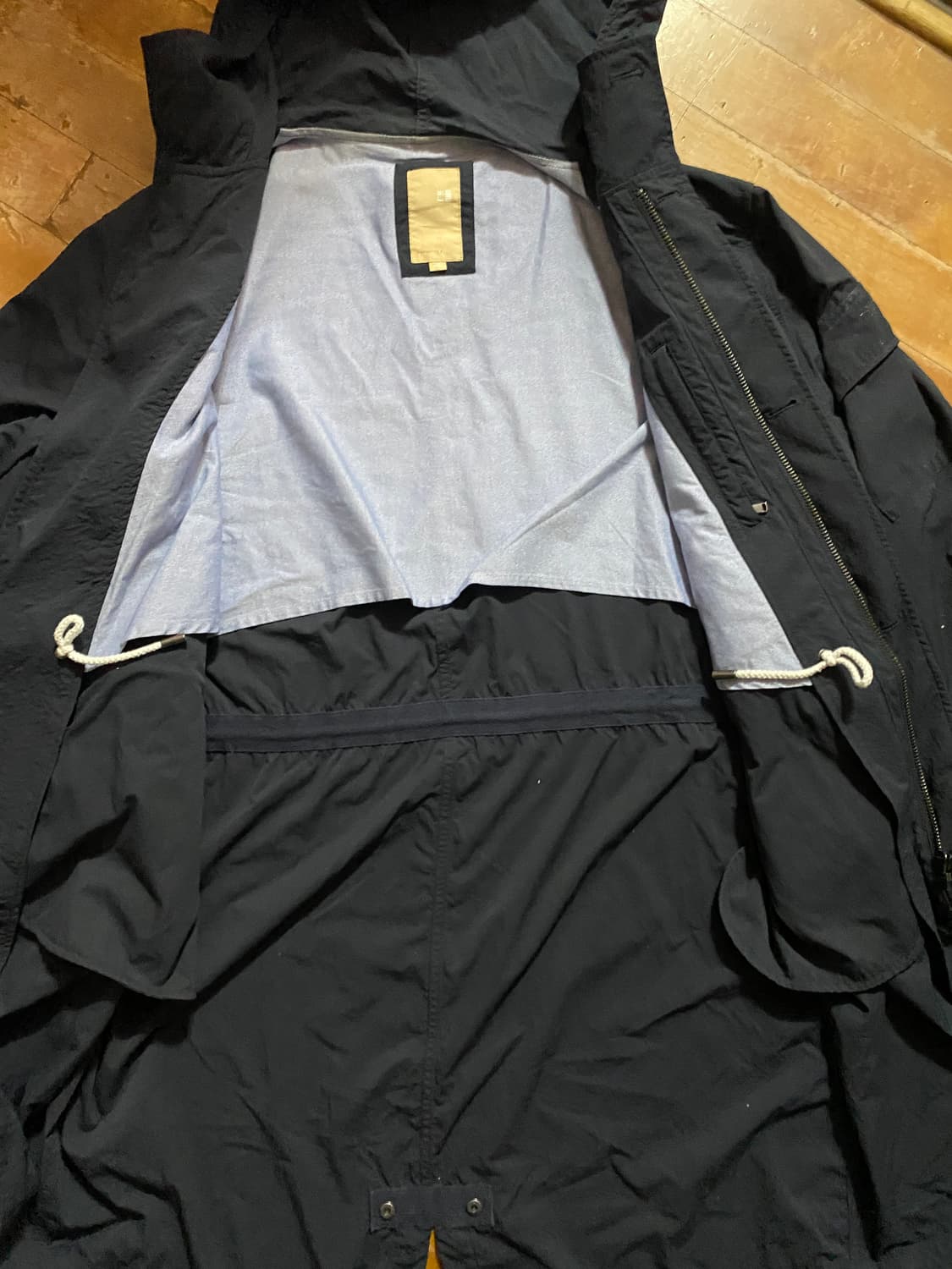 빈폴 간절기 네이비 후드 자켓 105 상품이미지5