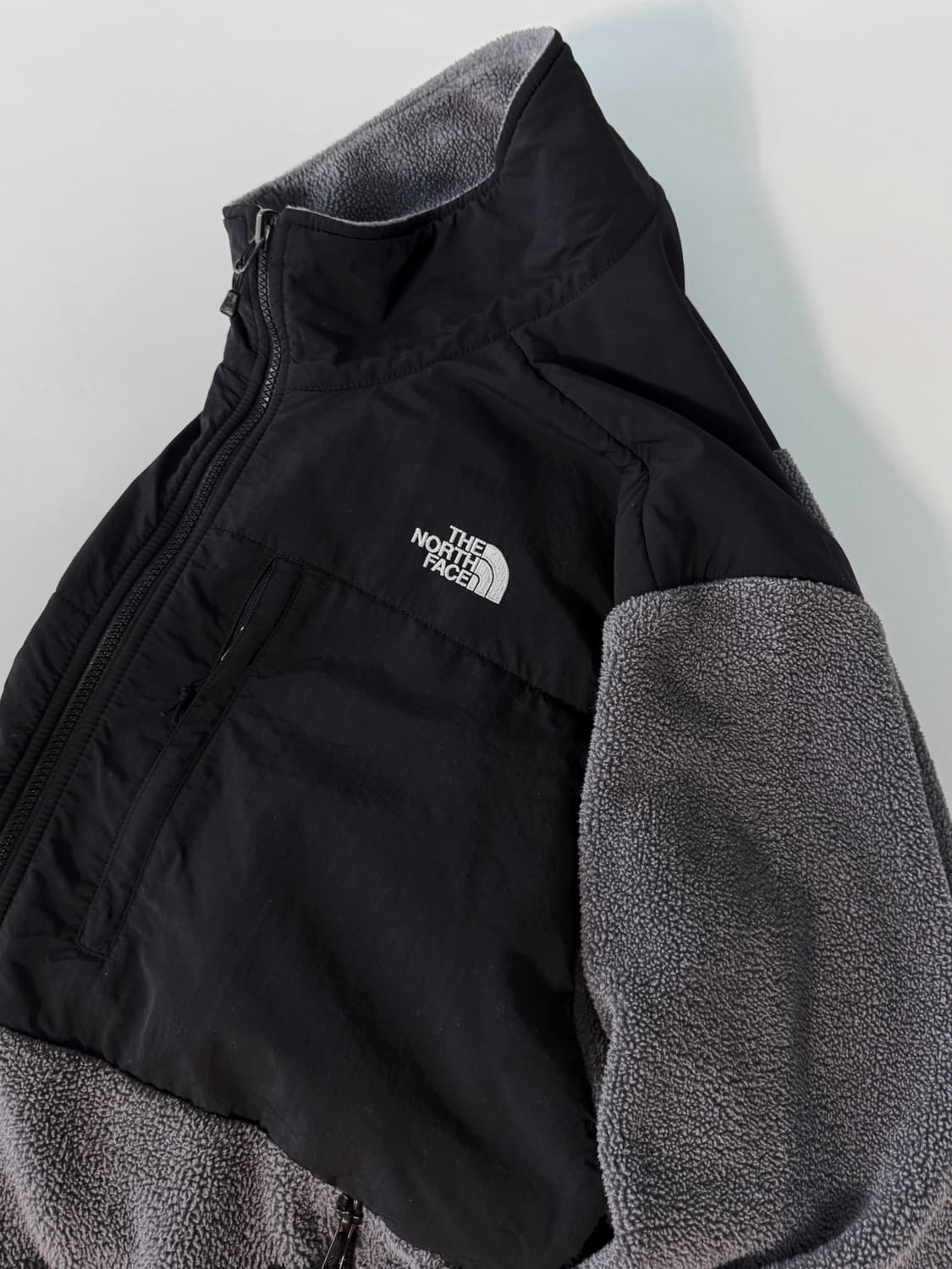 노스페이스 00‘s 오버사이즈 그레이 데날리 플리스 자켓 상품이미지3