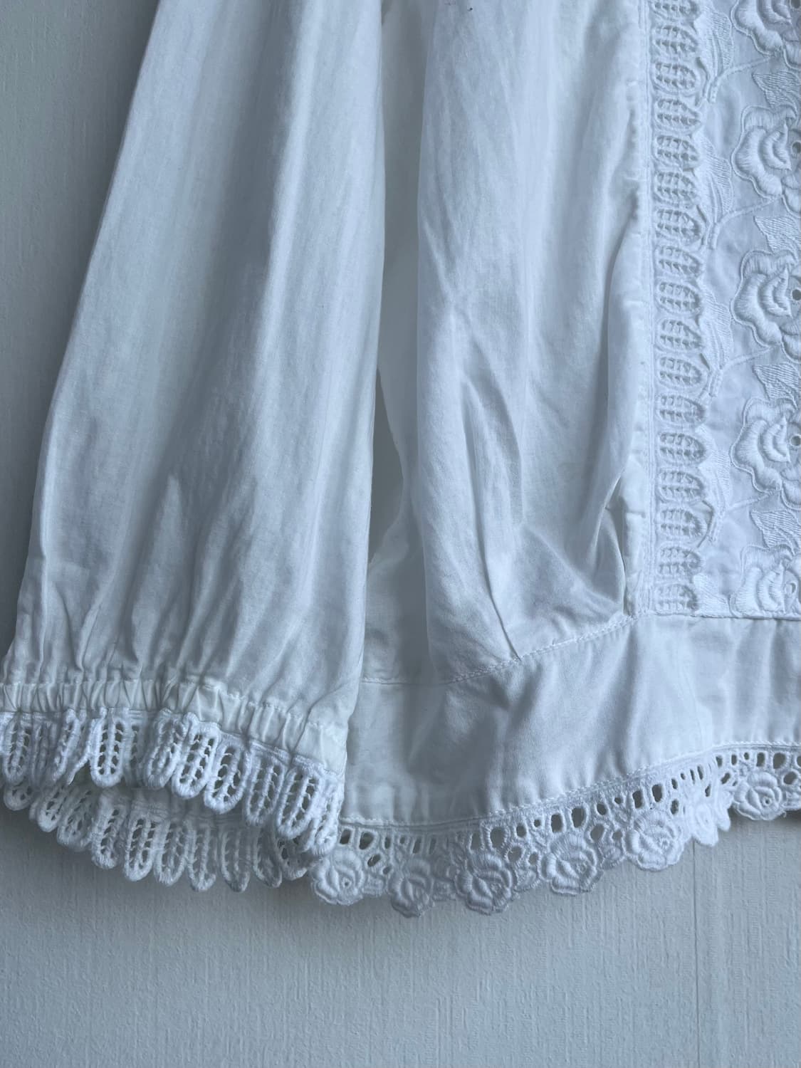 로맨틱 로즈 자수 블라우스 상품이미지6