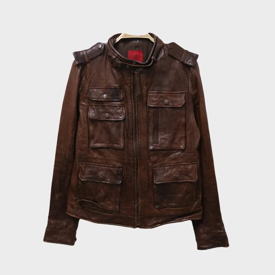 로보 양 가죽 자켓 62160 상품이미지1