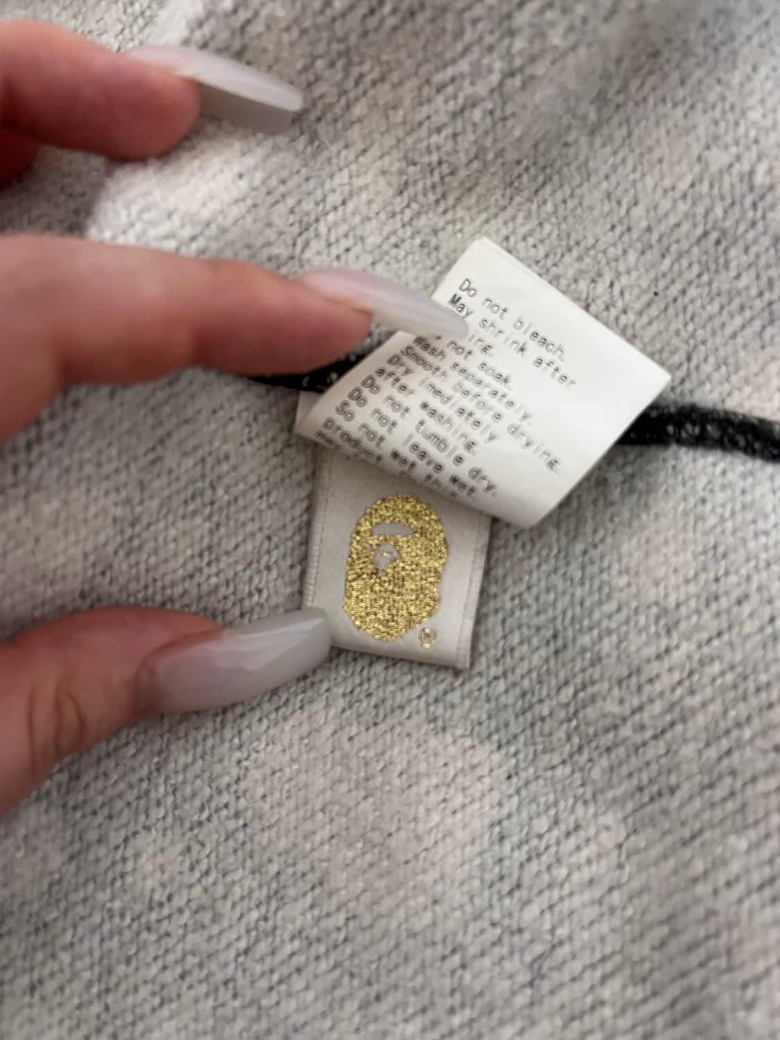 베이프 베이비 마일로 후드집업 상품이미지4