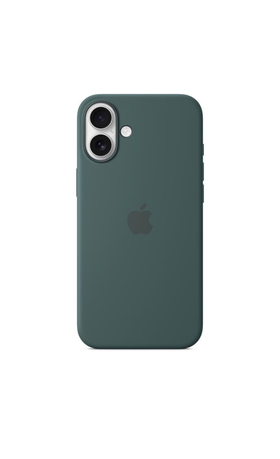 [정품] Apple 아이폰 16plus 맥세이프 실리콘 케이스 레이크그린 상품이미지2