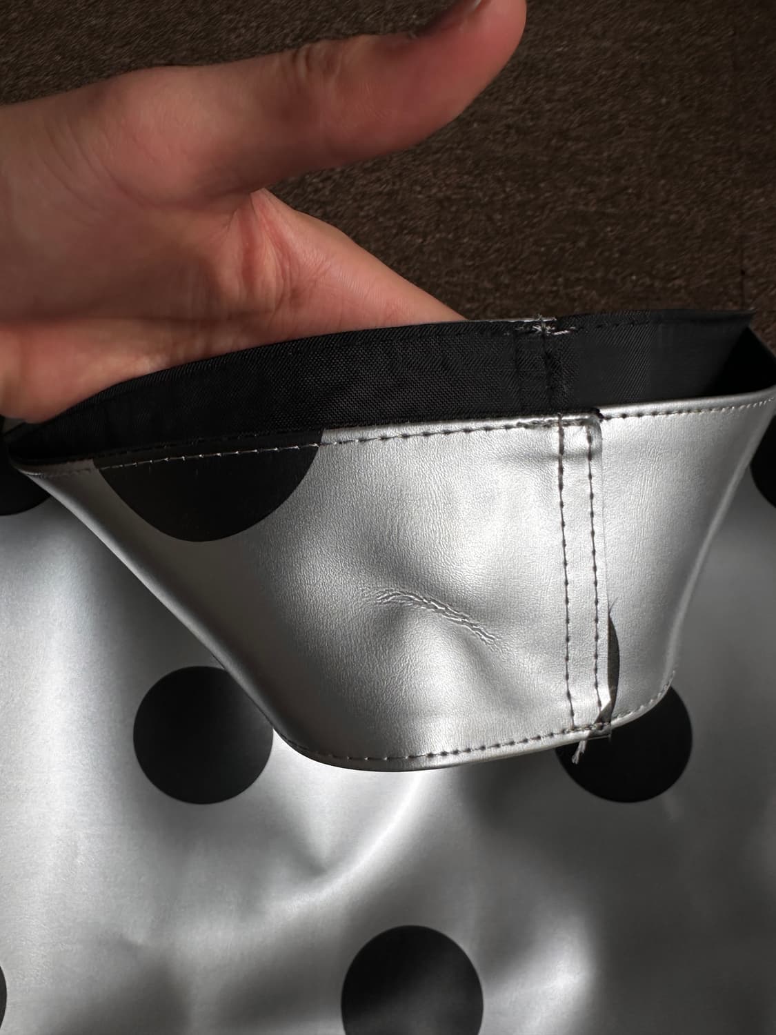 Chemical Sports 실버 도트 백 상품이미지9