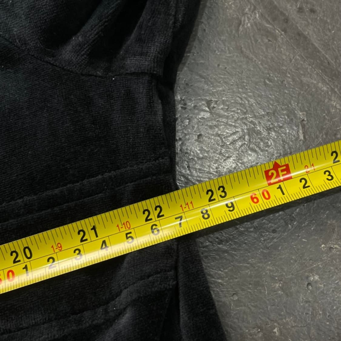 100 아디다스 벨벳 하프집업 후드티  상품이미지5