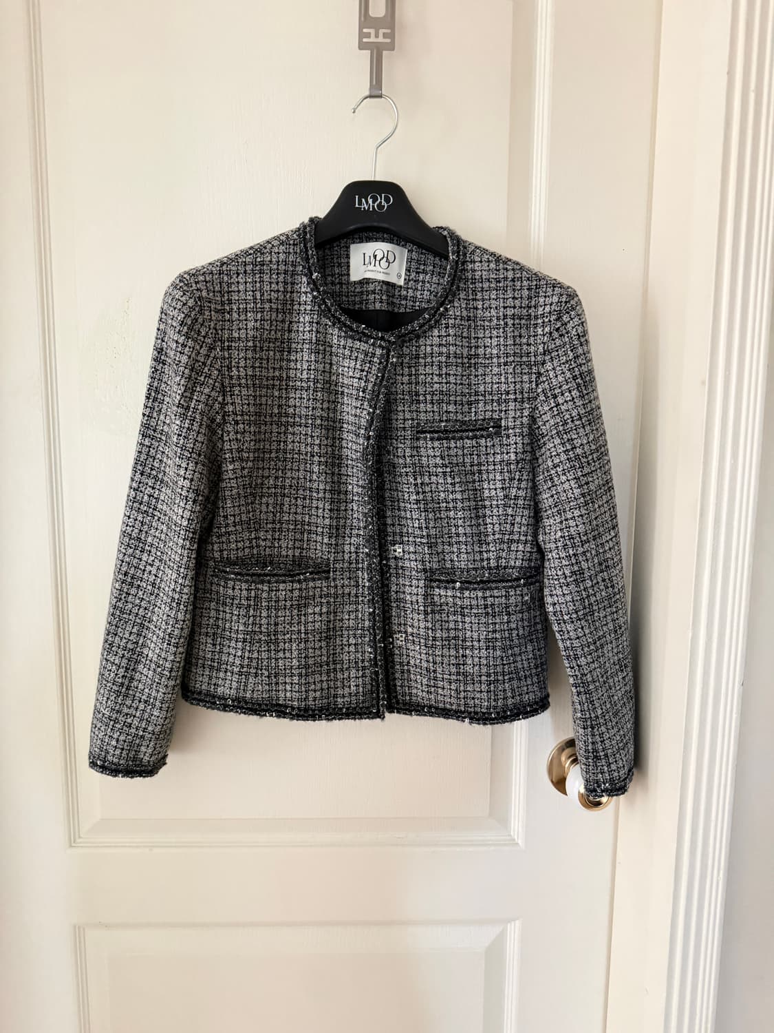 엘무드 트위드 자켓 36 상품이미지1