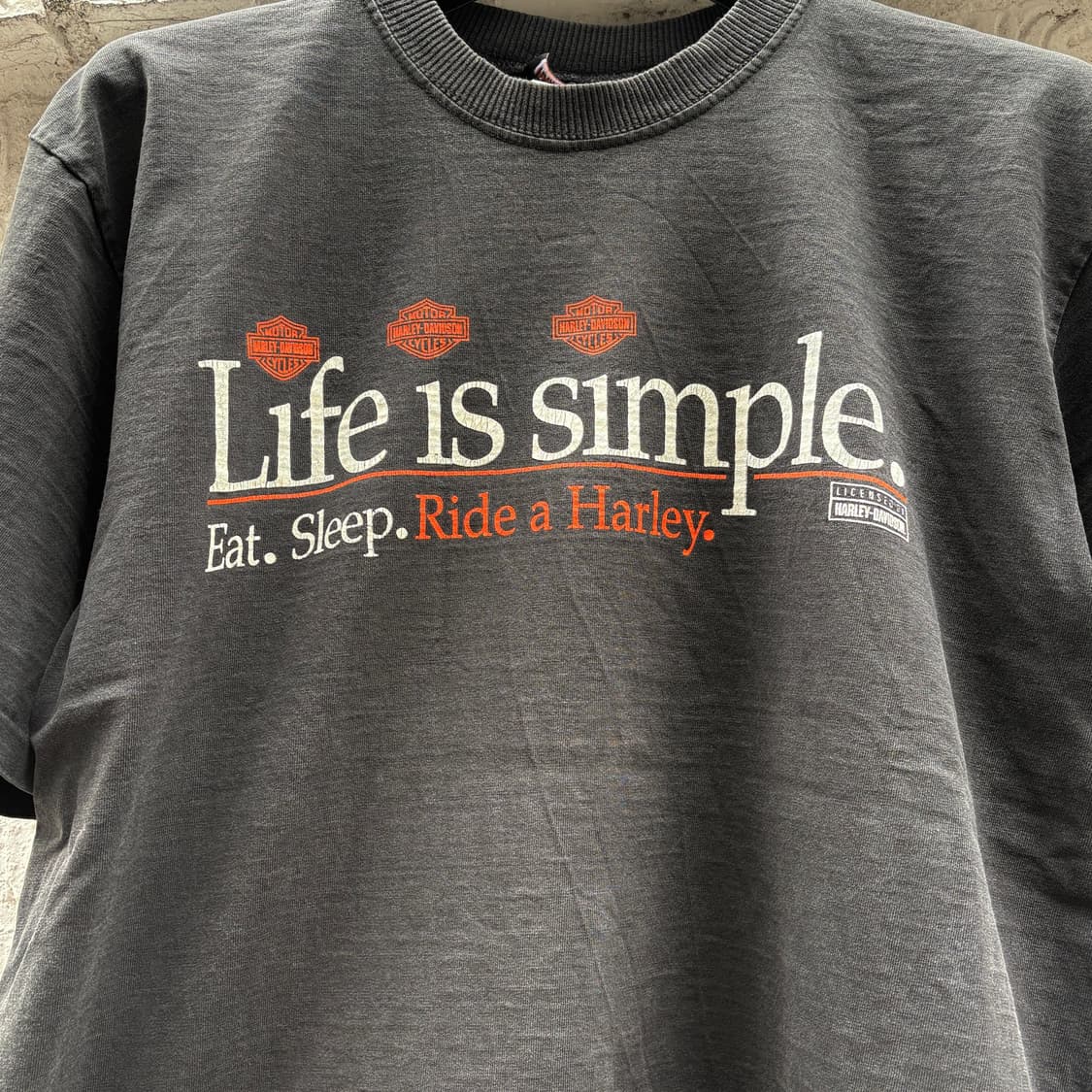 할리 데이비슨 Life Is Simple 티셔츠 상품이미지4