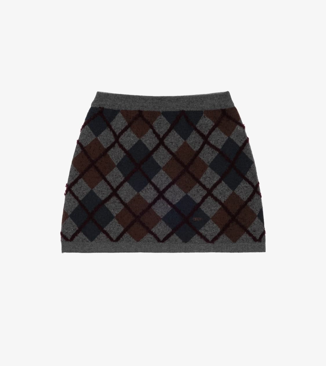 STITCH ARGYLE SKIRT 상품이미지1