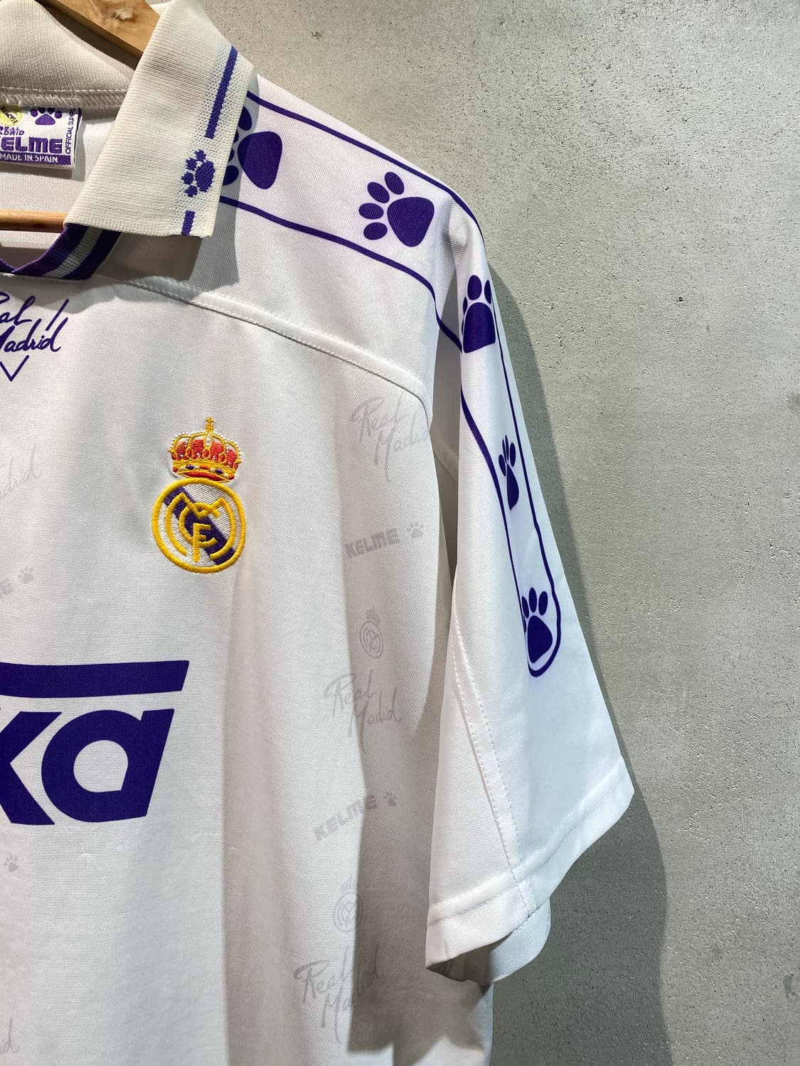 94-96 레알 마드리드 라울 홈 유니폼 상품이미지3