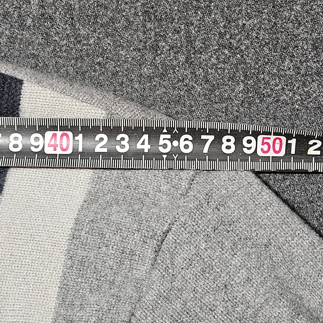 인디안 남성 반집업 니트 100 상품이미지6