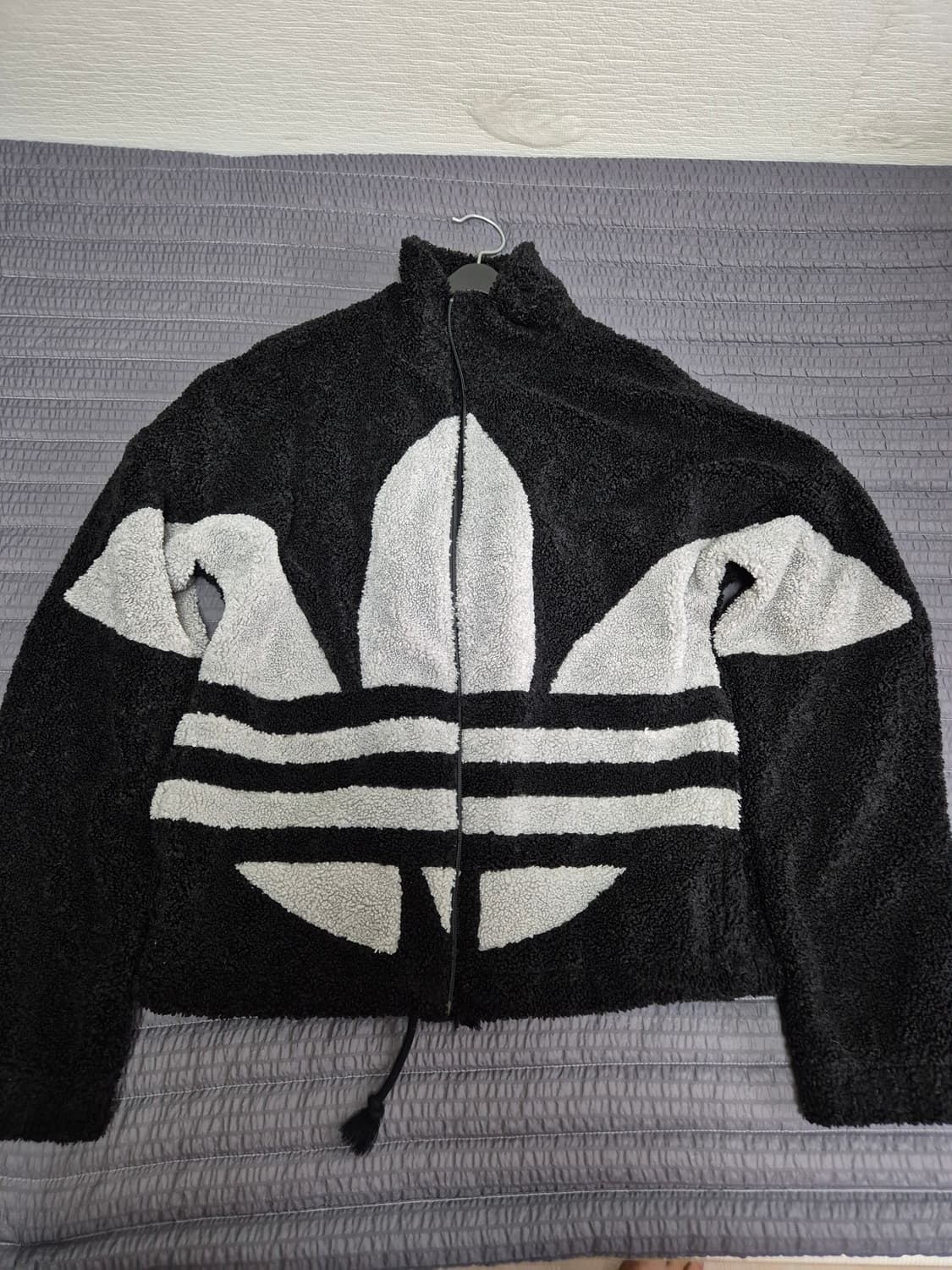 아디다스 빅 트레포일 쉐르파 후리스 L 상품이미지3