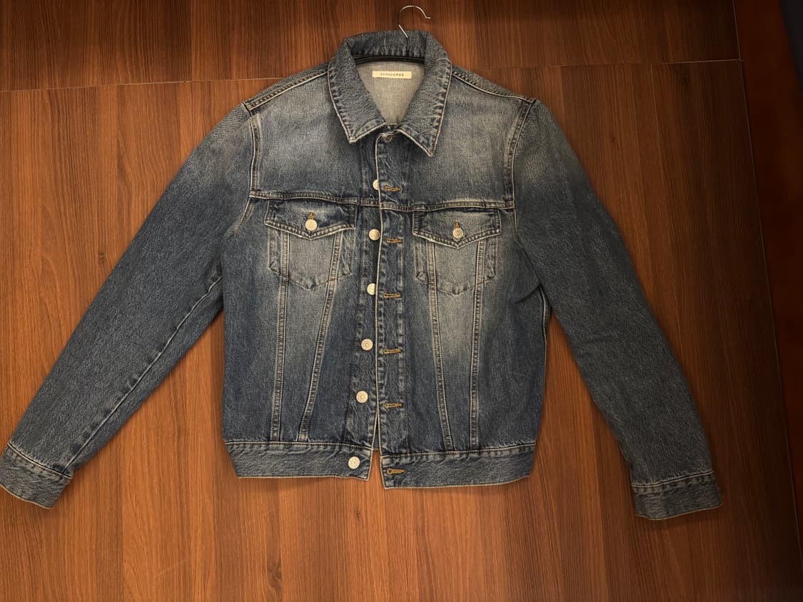 [L] 선플라워 제이크 데님 자켓 상품이미지1