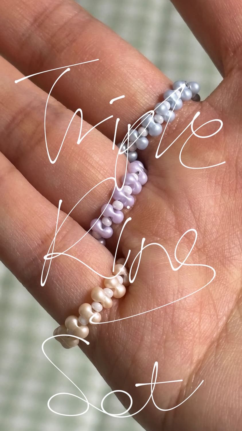 Triple Ring Set 반지 세트 (3개입) 상품이미지2