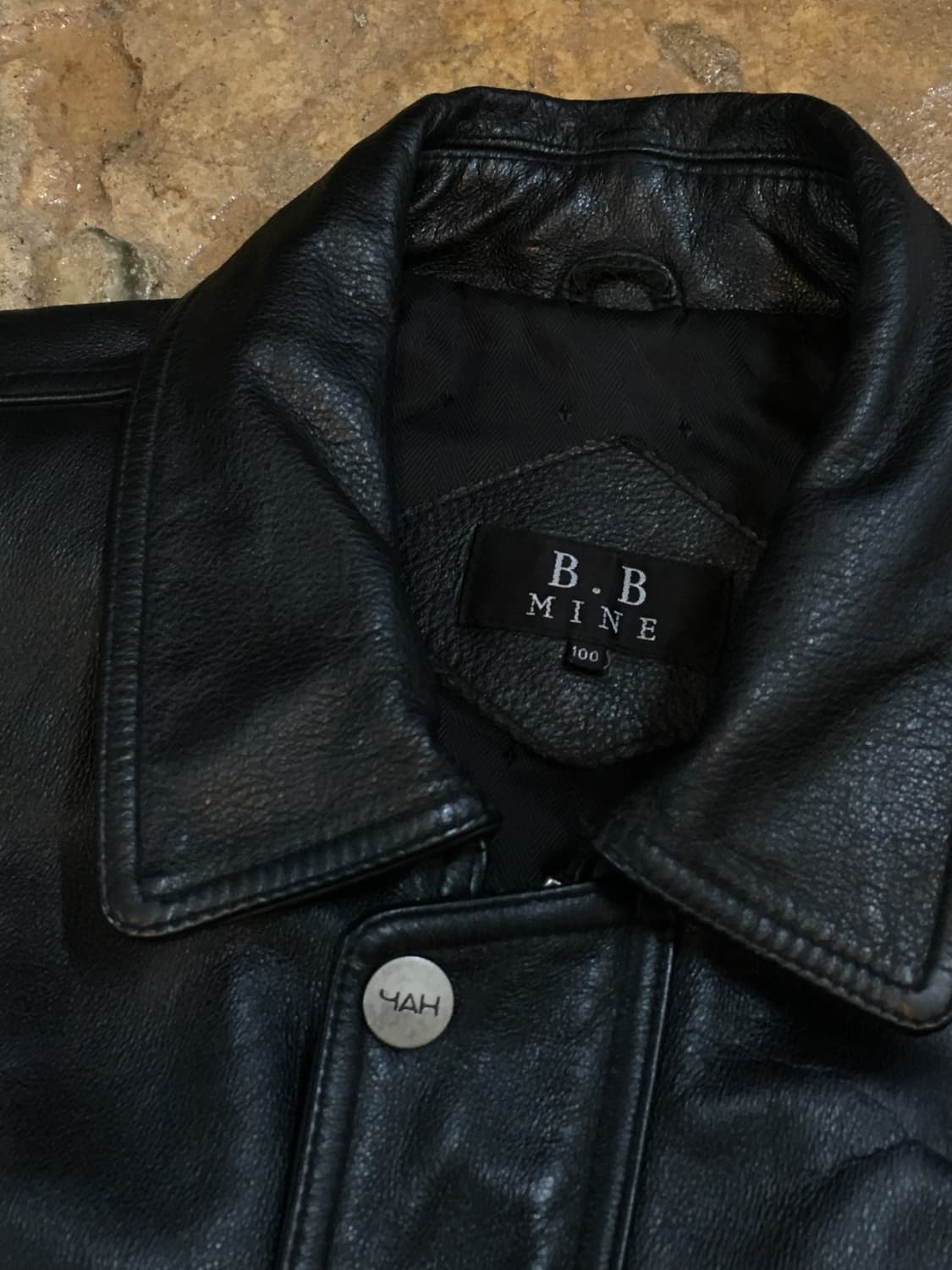 빈티지 가죽 자켓 상품이미지6