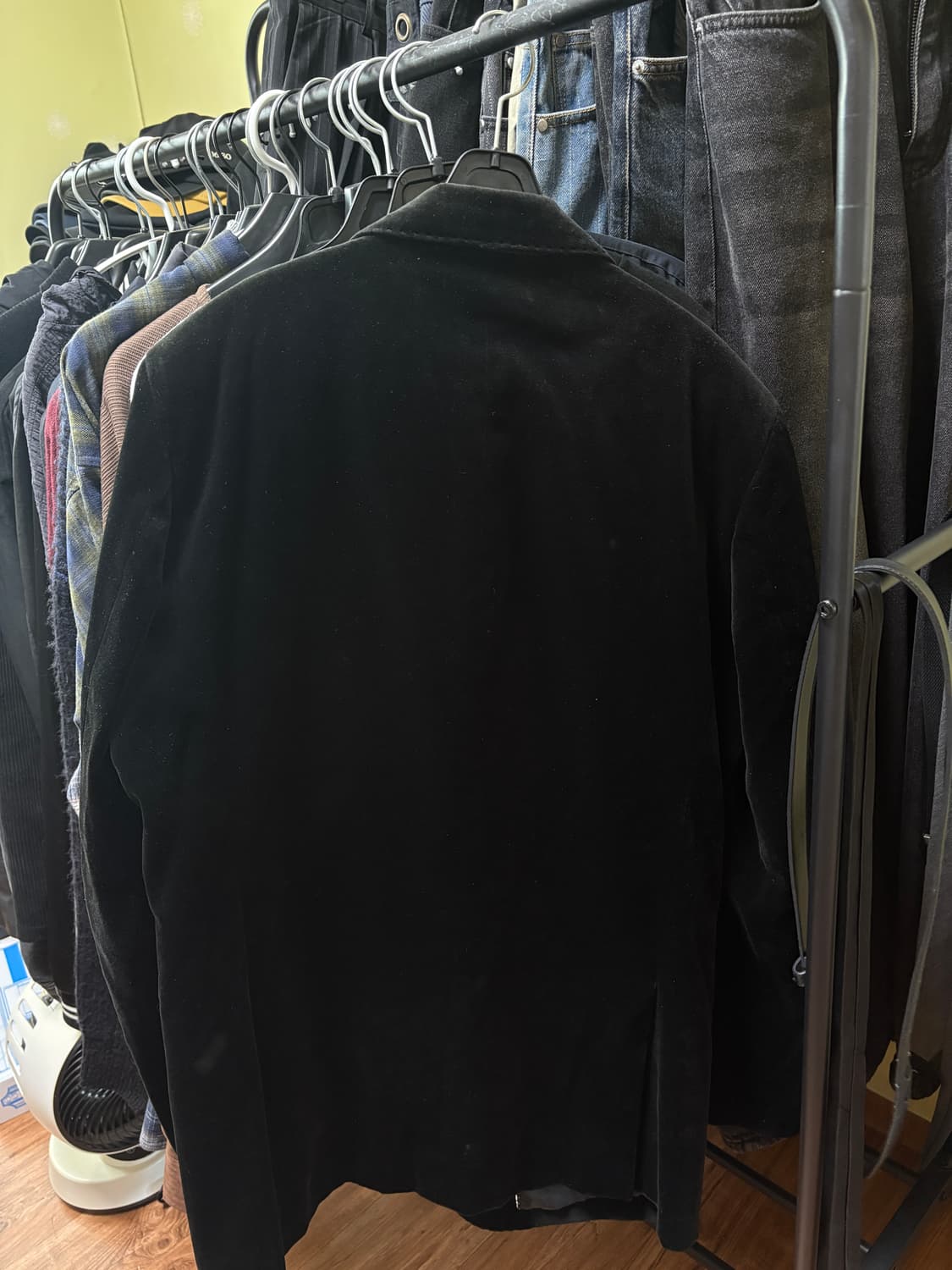 Vintage 벨벳 울 블레이저 상품이미지2