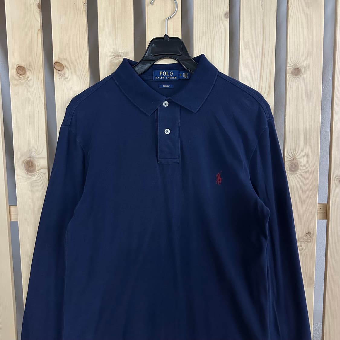 (S) 폴로 랄프로렌 네이비 카라티 상품이미지3