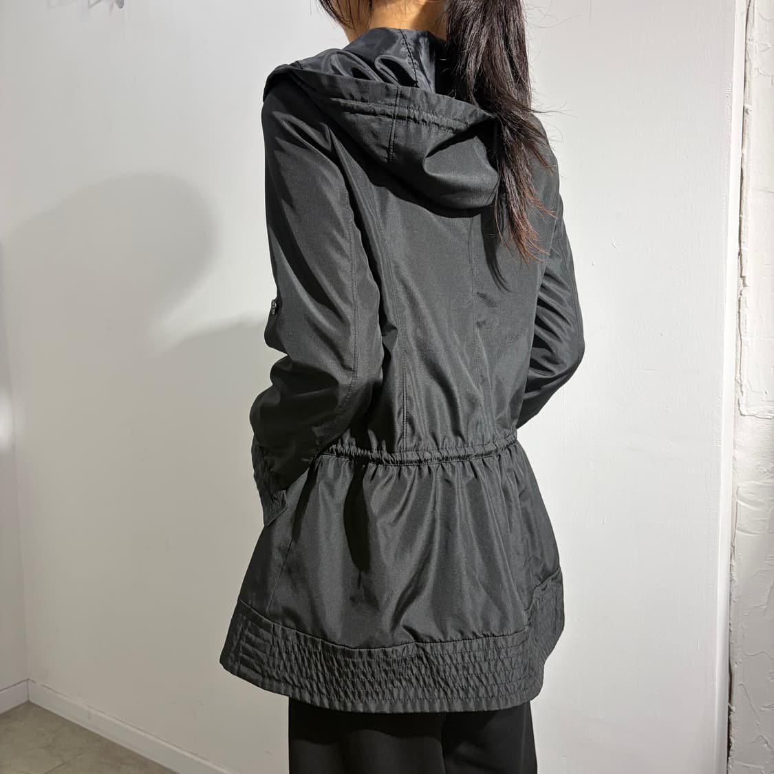 왕단추 블랙 야상 자켓  상품이미지4
