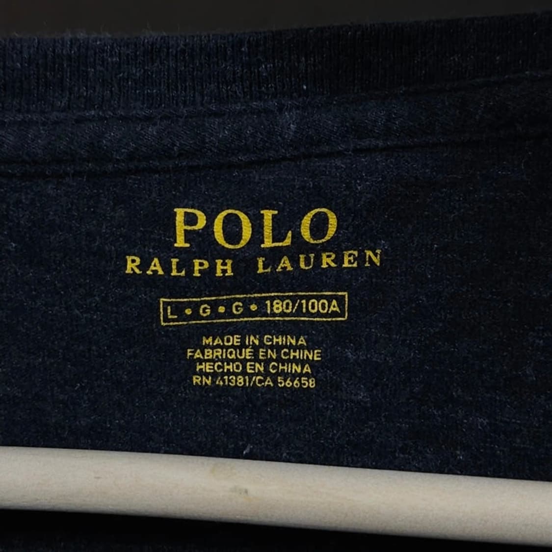 105 POLO 폴로랄프로렌 반팔 카라티 차콜그레이 상품이미지3