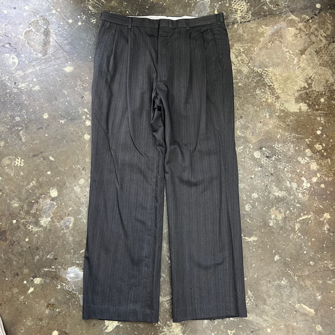 100,32) 입생로랑 정장 셋업 자켓 마이 와이드 팬츠 춘추 상품이미지7