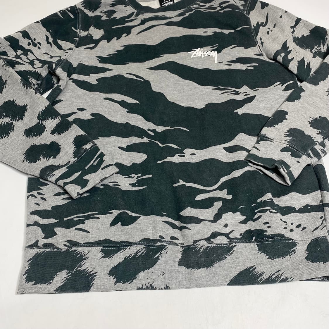 스투시 90s 카모 맨투맨 M 상품이미지5