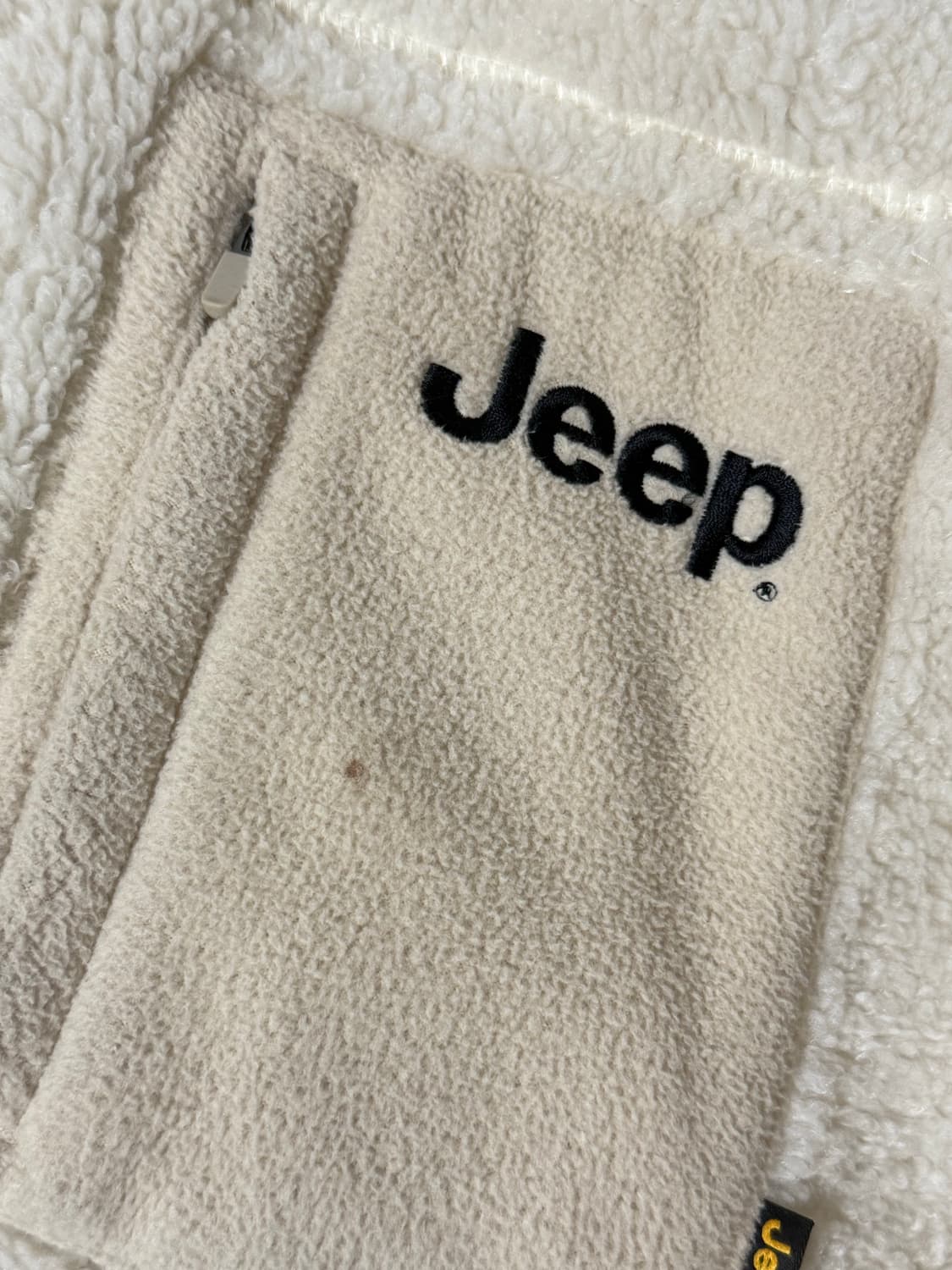 Jeep 지프 어센틱 베어 와펜 플리스 집업 상품이미지4