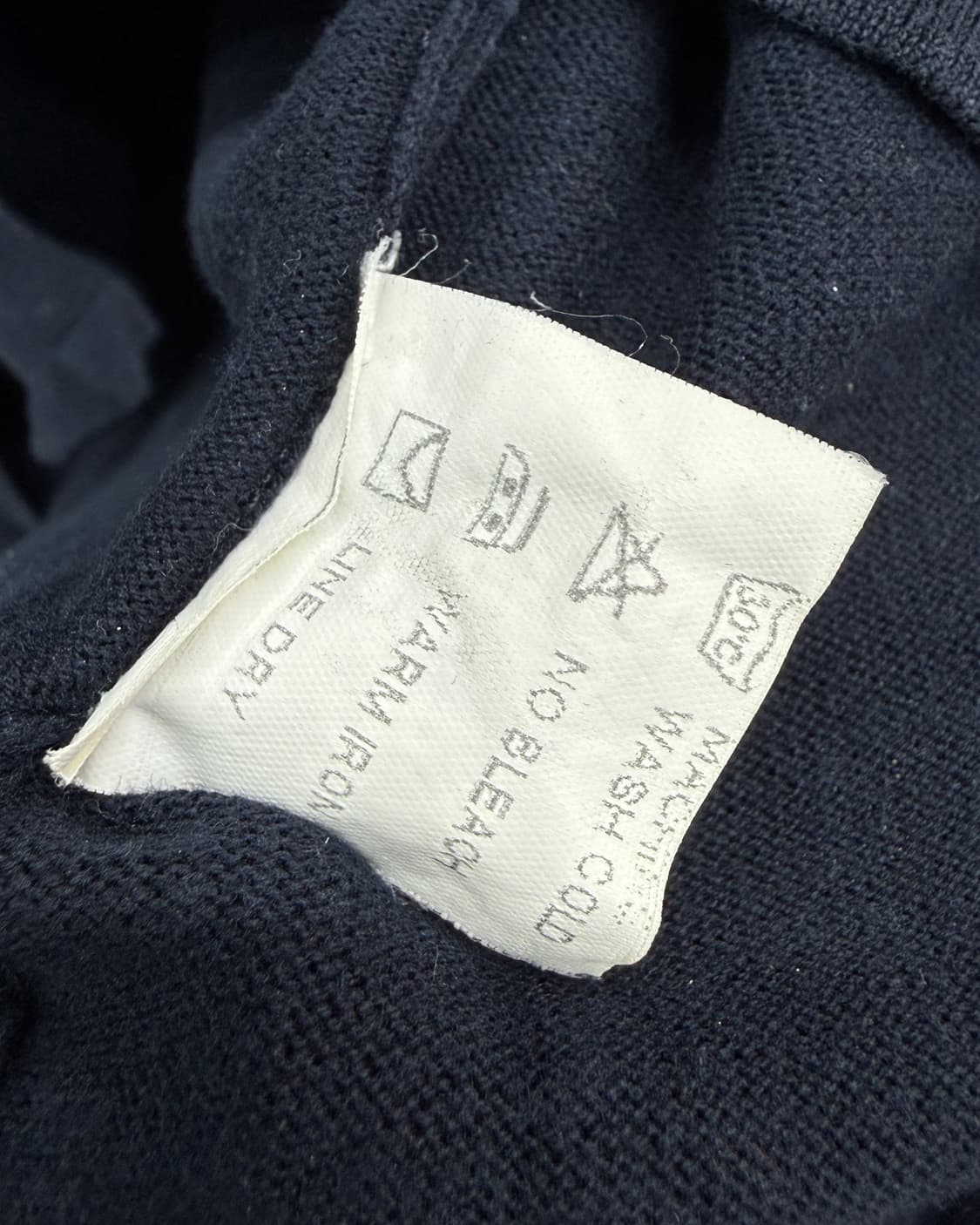 Burberry 00s 노바체크 패치 코튼 니트 상품이미지5