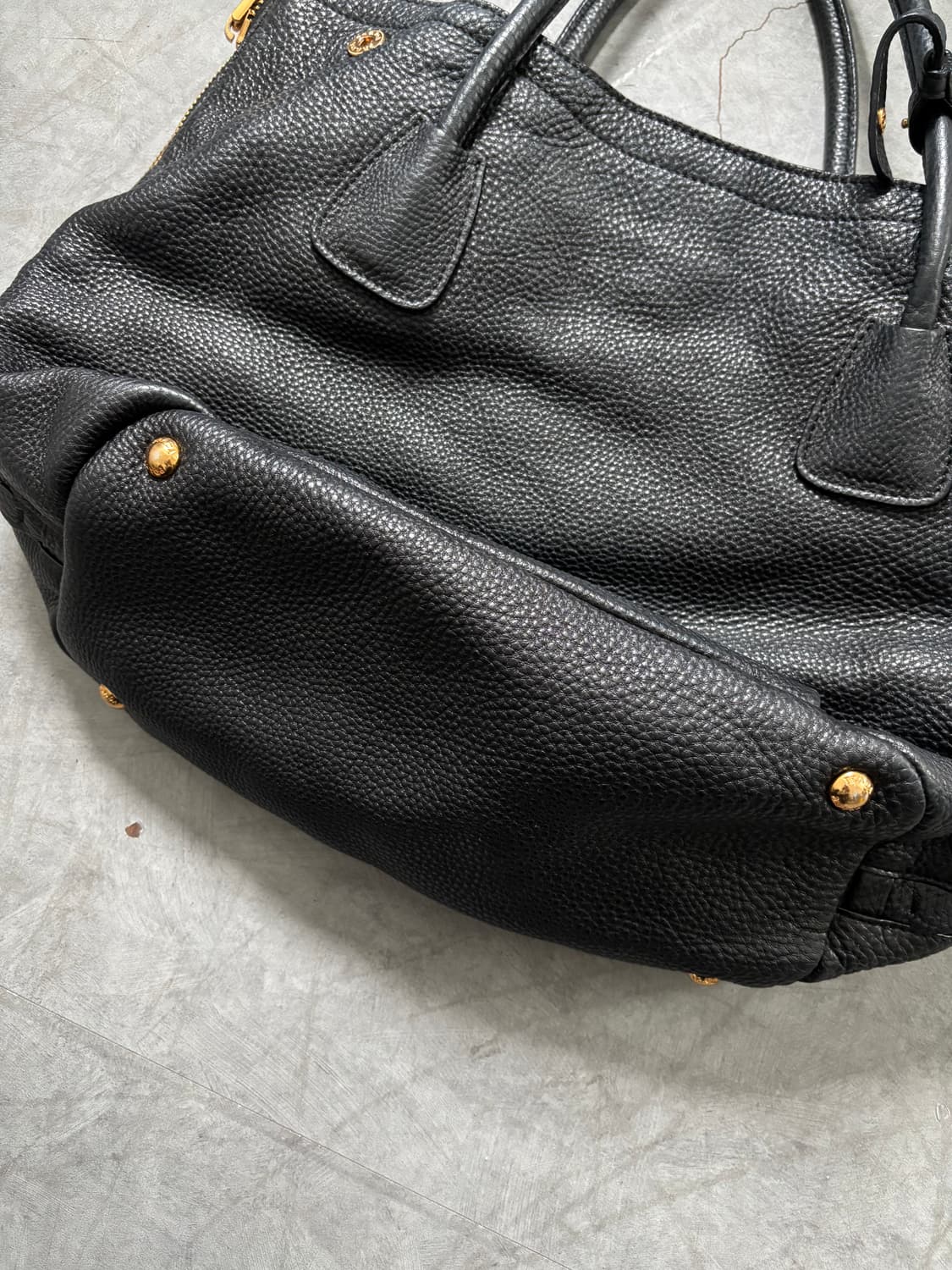 Prada 프라다 비텔로 다이노 레더 토트백  상품이미지10