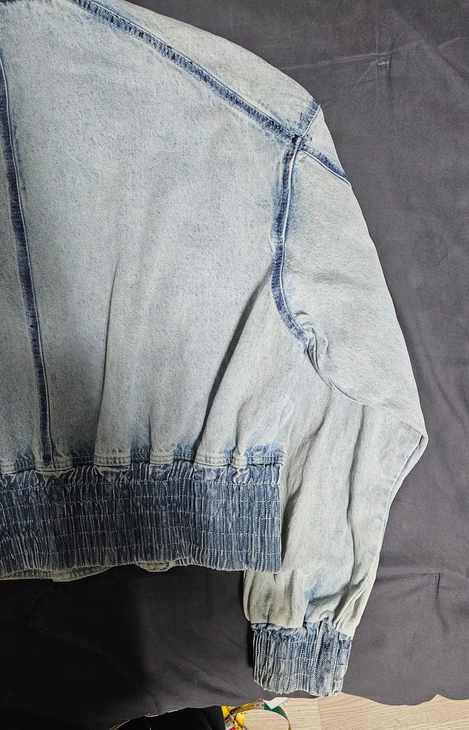 메종미네드 데님 트러커 자켓 L 상품이미지6