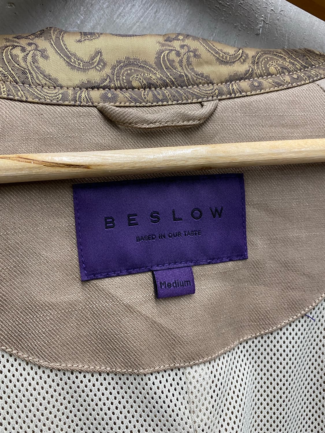 [M] Beslow 비슬로우 퍼플라벨 투웨이 리넨 G9 자켓 상품이미지8